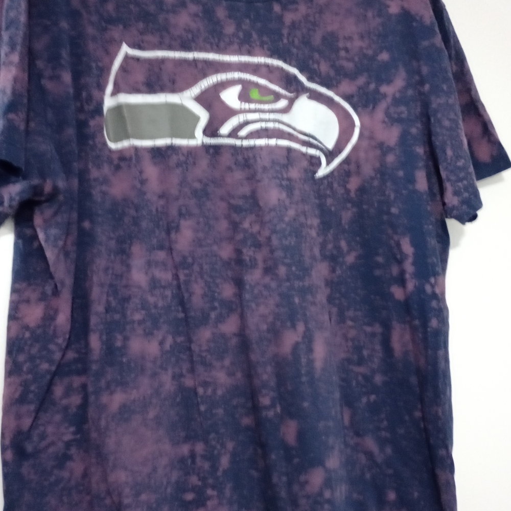 Vintage Seattle Seahawks Tie-Dye T-Shirt Size XL